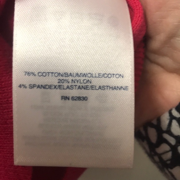 Land’s End, sz S, NWOT, Red, button-up sweater - Picture 4 of 8